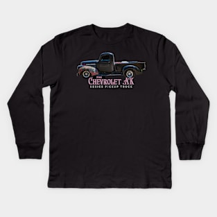 1946 Chevrolet AK Series Pickup Truck Kids Long Sleeve T-Shirt